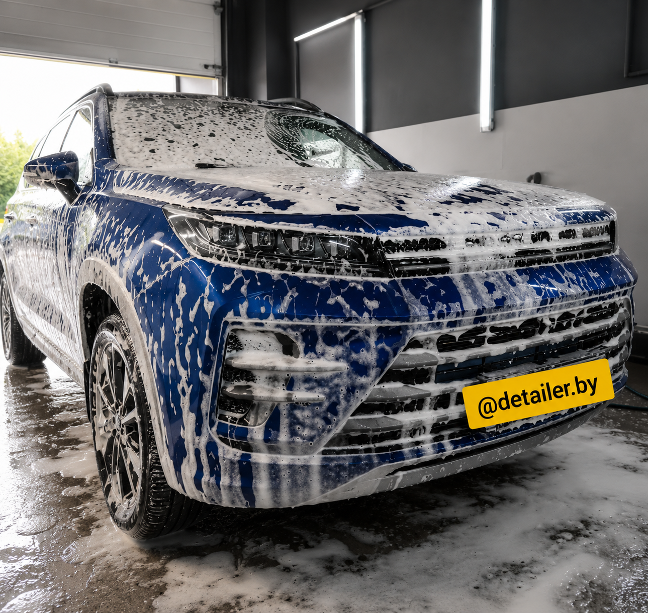 Комплексная мойка автомобиля